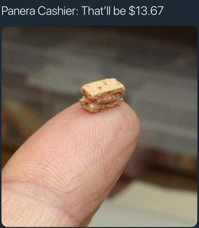 Panera Bread be like